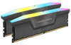 Corsair Vengeance RGB CMH32GX5M2B5600Z40, 32 GB, 2 x 16 GB, DDR5, 5600 MHz, 288-pin DIMM, Black