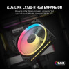 Corsair iCUE LINK LX120-R RGB, Fan, 12 cm, 2400 RPM, Black