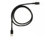 Zebra CBL-TC5X-USBC2A-01, 1 m, USB A, USB C, Black