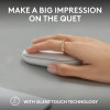Logitech 910-007013, Ambidextrous, Optical, RF Wireless + Bluetooth, 4000 DPI, White