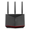 ASUS RT-BE86U, Wi-Fi 7 (802.11be), Dual-band (2.4 GHz / 5 GHz), Ethernet LAN, Black, Tabletop router