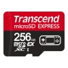TRANSCEND 256 GB microSD Express Card; PCIe Gen 3 Read up to 900MB/S Write up to 780 MB/s UHS-I U3 V30 A1