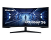 Samsung Odyssey G55T Gaming 1000R Borderless 34" display VA Response: 1ms MPRT AR: 21:9 Resolution: 3440x1440 (UWQHD) RR - TAR - LC34G55TWWPXEN-TAR