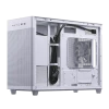 ASUS PRIME AP201 CASE TG WHITE, Mini Tower, PC, White, micro ATX, Mini-ITX, 17 cm, 33.8 cm