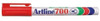 ARTLINE EK700 Permanent Fine Marker (Red) (Box of 12)-MA520686BX