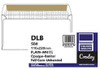 CROXLEY JD92CW DLB (Banker) White Gummed Envelopes - Unbanded (Box of 500)-ENB92CW