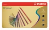 STABILO Original Colour Pencil Assorted Metal Box 38's-8778-6