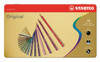 STABILO Original Colour Pencil Assorted Metal Box 38's-8778-6