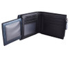 Urban Man Oxford 2 Piece PU Wallet & Cardholder Set - Navy Blue - UGW805B