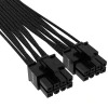 Corsair CP-8920331, PCI-E (12+4-pin), 12VHPWR, Straight, Straight, Black, 1 pc(s)