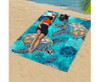 Smooth Custom Single-Sided Beach Towel - Large - GSR - SubTowelBeach003-L