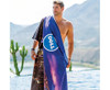 Smooth Custom Single-Sided Beach Towel - Large - GSR - SubTowelBeach003-L