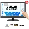 ASUS Touch VT169HE, 39.6 cm (15.6"), 1920 x 1080 pixels, Full HD, LED, 5 ms, Black