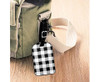 Checkered Luggage Strap & Tag - GSR - P2778SetBw