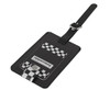 Checkered Luggage Tag - GSR - P2779Bw