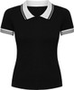 Nancy 2 Tone Polo - R6637
