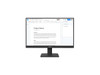 Lenovo S22-4e 21.5" Monitor, IPS panel 100HZ, 1920 x 1080,  Input Connectors- VGA + HDMI 1.4, Cables Included - HDMI, WI - TAR - 64CBKAT6SA-TAR