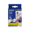  BROTHER LAMINATED TAPE 8M X 6MM;BLACK ON WHITE - TZ211-KOL 
