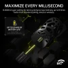 Corsair SABRE v2 PRO, Right-hand, Optical, Bluetooth + USB Type-C, 33000 DPI, Black