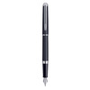 WATERMAN Hemisphere Fountain Pen - Matte Black Chrome Trim-NS0920830
