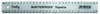 CROXLEY 30cm Clear Superior Shatter Proof Pack of 10-RUL1414