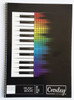 CROXLEY JD181  32 Page 12 Stave Music Book Wire Bound Pack of 10-MUS181