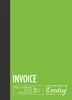 CROXLEY JD66BO Pen Carbon Invoice Triplicate A5 100 Page Pack of 10-PCB66BO