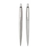 PARKER Jotter Ballpoint Pen & Pencil Set   - Stainless Steel-NS1953344SET