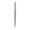 PARKER Jotter Ballpoint Pen - Stainless Steel Gold Trim-NS1953345GB