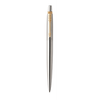 PARKER Jotter Ballpoint Pen - Stainless Steel Gold Trim-NS1953345GB