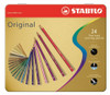 STABILO Original Colour Pencil Assorted Metal Box 24's-8774-6