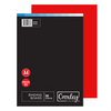 CROXLEY Frosted Sheet (Red) (Pack of 100)-FRS154405