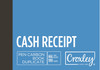 CROXLEY JD16CR Pen Carbon Cash Receipt A6 Landscape 100 Page Pack of 10-PCB16CR