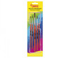 JOVI Artist Paint Brushes Assorted Sizes Pack of 5 Carded (#0,4,6,8,12)-JOV8185