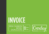 CROXLEY JD16BO Pen Carbon Invoice A6 Landscape 100 Page Pack of 10-PCB16BO