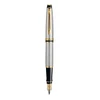 WATERMAN Expert  Fountain Pen - Stainless Steel Gold Trim-NS0951960