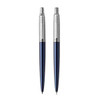 PARKER Jotter Ballpoint Pen & Pencil Set - Royal Blue Chrome-NS1953347SET