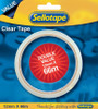 SELLOTAPE Clear 12mmx66m Carded-TPV8250DV