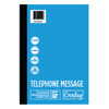 CROXLEY JD40M Telephone Message Book 6-to-View 50Sh Self Carbonised Pack of 5-TMB40M
