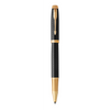 PARKER IM Premium Rollerball Pen - Black Gold Trim-NS1931660