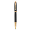 PARKER IM Premium Rollerball Pen - Black Gold Trim-NS1931660