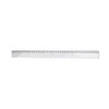 STEPHENS Ruler 50cm Clear Shatterproof-RUL7214