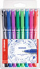 STABILO SENSOR Fineliner Assorted Wallet 8's-189-8