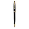 PARKER Sonnet Ballpoint Pen - Lacquer Black Gold Trim-NS1931497