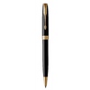 PARKER Sonnet Ballpoint Pen - Lacquer Black Gold Trim-NS1931497