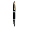 WATERMAN Expert Rollerball Pen - Lacquer Black Gold Trim-NS0951680