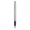 WATERMAN Hemisphere Fountain Pen - Stainless Steel Chrome Trim-NS0920430