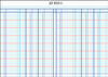 CROXLEY JD6051 Analysis Series 6 A4 144 Page 5 Column on 1 Page Cash Each-ANA6051