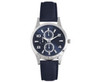 Mens Sporty Watch - GSR - NL839Se with Stylish Navy Blue Leatherette Strap