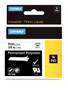 DYMO D1 Labelling Tape - Permanent Polyester - Black on White - 9mmx5m-18482 DYMO D1 Labelling Tape - Permanent Polyester - Black on White - 9mmx5m-18482